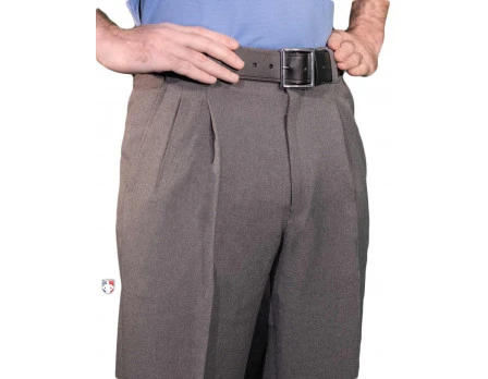 Smitty Heather Grey Combo Umpire Pants With Expander Waistband 3 Smitty Heather Grey Combo Umpire Pants With Expander Waistband