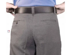 Smitty Heather Grey Combo Umpire Pants With Expander Waistband 7 Smitty Heather Grey Combo Umpire Pants With Expander Waistband -Umpattire S11X attempt 2 Smitty Heather Grey Base Pants back 1