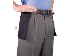Smitty Heather Grey Umpire Plate Pants With Expander Waistband