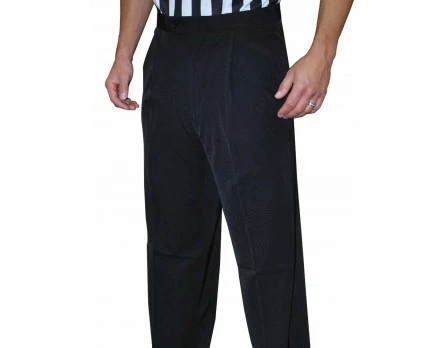 Smitty Performance 4-Way Stretch Tapered Fit Pleated Referee Pants With Slash Pockets 3 Smitty Performance 4-Way Stretch Tapered Fit Pleated Referee Pants With Slash Pockets