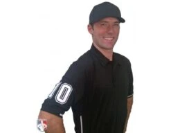 Smitty Vertical Stripe Umpire Shirt - Black 18 Smitty Vertical Stripe Umpire Shirt - Black -Umpattire S310 BK with N4 SUB WBW 2