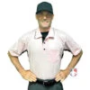 Smitty Major League Replica Umpire Shirt - Pink With Black -Umpattire S312 PK Smitty Major League Replica Umpire Shirt Pink with Black worn front 1