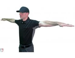 Smitty V2 Major League Replica Umpire Shirt - Black With Charcoal Grey 12 Smitty V2 Major League Replica Umpire Shirt - Black With Charcoal Grey -Umpattire S314 BK Smitty V2 Major League Replica Black with Charcoal Grey Worn Safe