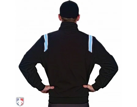 Smitty Major League Style Fleece Lined Umpire Jacket - Black And Polo Blue 4 Smitty Major League Style Fleece Lined Umpire Jacket - Black And Polo Blue - Image 2