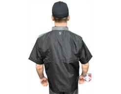 Smitty Major League Replica Convertible Umpire Jacket - Black With Charcoal Grey 11 Smitty Major League Replica Convertible Umpire Jacket - Black With Charcoal Grey -Umpattire S340 Smitty Major League Replica Convertible Umpire Jacket Black with Charcoal Grey back 1