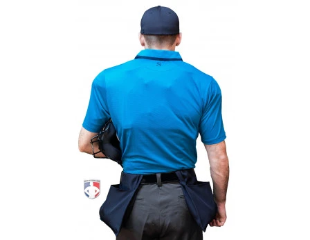 Smitty NCAA Softball Short Sleeve Body Flex Men's Umpire Shirt - Bright Blue 5 Smitty NCAA Softball Short Sleeve Body Flex Men's Umpire Shirt - Bright Blue - Image 3