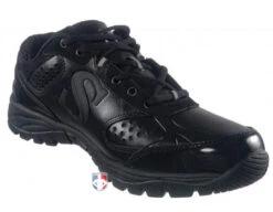 Smitty All-Black Umpire / Referee Field Shoes 14 Smitty All-Black Umpire / Referee Field Shoes -Umpattire SM FIELD Smitty Field Umpire Referee Shoes Front Angled Inside View 1