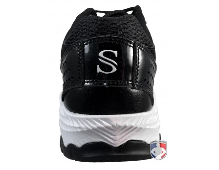 Smitty V2 Black & White Umpire / Referee Field Shoes 6 Smitty V2 Black & White Umpire / Referee Field Shoes - Image 4