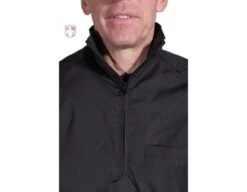 Smitty Major League Replica Convertible Umpire Jacket - Black 19 Smitty Major League Replica Convertible Umpire Jacket - Black -Umpattire Smitty convert collar