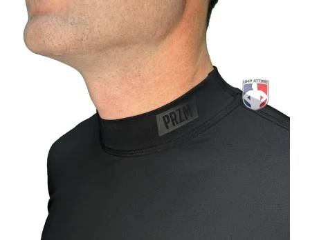 ThighPro Locked In Mock Neck Short Sleeve Compression Shirt 4 ThighPro Locked In Mock Neck Short Sleeve Compression Shirt - Image 2