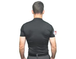 ThighPro Locked In Mock Neck Short Sleeve Compression Shirt 7 ThighPro Locked In Mock Neck Short Sleeve Compression Shirt -Umpattire TPRO LOCK IN ThighPro Locked In Mock Neck Short Sleeve Compression Shirt ty back