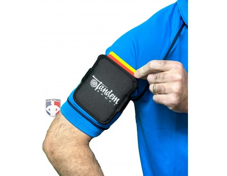 Referee Penalty Cards With Arm Strap 3 Referee Penalty Cards With Arm Strap