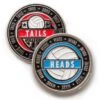 Tandem Volleyball Referee Flip Coin 1 Tandem Volleyball Referee Flip Coin -Umpattire TSFLIPCOIN Tandem Volleyball Referee Flip Coin