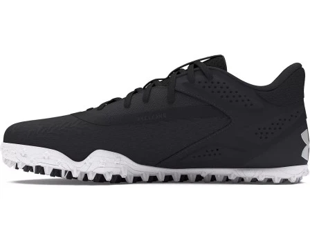 Under Armour Yard Turf 3.0 Black & White Field Shoes 4 Under Armour Yard Turf 3.0 Black & White Field Shoes - Image 2