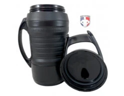 Under Armour Playmaker Half-Gallon Water Bottle -Umpattire UA SIDELINE BK Under Armour Playmaker Half Gallon Water Bottle lid off black