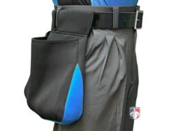 UMPLIFE 2-Color Weather-Tek Pro Ball Bag -Umpattire ULF WTS P2 UMPLIFE 2 Color Weather Tek Pro Ball Bag sb worn side