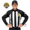 California (NCOA) 2 1/4" Stripe Cold Weather Water Resistant Football Referee Shirt