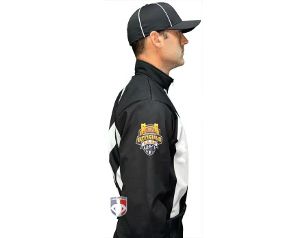 California (NCOA) 2 1/4" Stripe Cold Weather Water Resistant Football Referee Shirt 4 California (NCOA) 2 1/4" Stripe Cold Weather Water Resistant Football Referee Shirt - Image 2