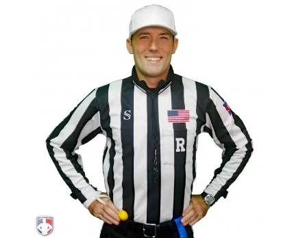Smitty CFO College 2" Fleece-Lined Cold Weather Football Referee Shirt 4 Smitty CFO College 2" Fleece-Lined Cold Weather Football Referee Shirt - Image 2