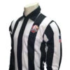 Ohio (OHSAA) 2 1/4" Stripe Fleece-Lined Cold Weather Football Referee Shirt -Umpattire USA129OH