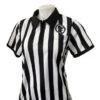 Minnesota (MSHSL) Women's 1" Stripe Short Sleeve Lacrosse Referee Shirt 1 Minnesota (MSHSL) Women's 1" Stripe Short Sleeve Lacrosse Referee Shirt -Umpattire USA147MN