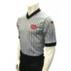 Iowa (IHSAA) Grey V-Neck Short Sleeve Referee Shirt 2 Iowa (IHSAA) Grey V-Neck Short Sleeve Referee Shirt -Umpattire USA205IA