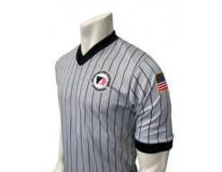 Iowa Girls (IGHSAU) Grey V-Neck Short Sleeve Referee Shirt