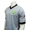 Ohio (OHSAA) Grey V-Neck Wrestling Referee Shirt -Umpattire USA205OH