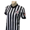 Iowa Girls (IGHSAU) 1" Stripe Body Flex Women's V-Neck Referee Shirt