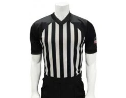 Smitty NCAA Performance Mesh Basketball Referee Shirt 12 Smitty NCAA Performance Mesh Basketball Referee Shirt -Umpattire USA216 Smitty NCAA Basketball Referee Shirt Front View 1