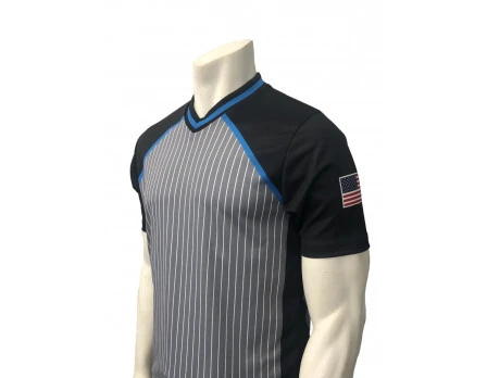 Smitty NCAA Women's Body Flex Basketball Referee Shirt - Men's Cut 6 Smitty NCAA Women's Body Flex Basketball Referee Shirt - Men's Cut - Image 4