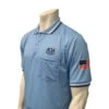 Arkansas (AOA) Short Sleeve Umpire Shirt - Powder Blue 1 Arkansas (AOA) Short Sleeve Umpire Shirt - Powder Blue -Umpattire USA300AR PB