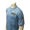 New Jersey (NJSIAA) Short Sleeve Umpire Shirt - Powder Blue -Umpattire USA300NJ PB