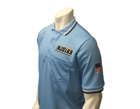 New Jersey (NJSIAA) Short Sleeve Umpire Shirt - Powder Blue 3 New Jersey (NJSIAA) Short Sleeve Umpire Shirt - Powder Blue