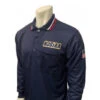 New Jersey (NJSIAA) Long Sleeve Umpire Shirt - Navy 1 New Jersey (NJSIAA) Long Sleeve Umpire Shirt - Navy -Umpattire USA301NJ N