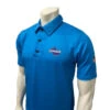 Georgia (GHSA) Men's Short Sleeve Volleyball Referee Shirt - Bright Blue 2 Georgia (GHSA) Men's Short Sleeve Volleyball Referee Shirt - Bright Blue -Umpattire USA420GA BB