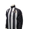 Louisiana (LHSOA) 2 1/4" Stripe Foul Weather Football Referee Shirt 2 Louisiana (LHSOA) 2 1/4" Stripe Foul Weather Football Referee Shirt -Umpattire USA730LA