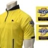 Indiana (IHSAA) Short Sleeve Soccer Referee Shirt - Yellow 2 Indiana (IHSAA) Short Sleeve Soccer Referee Shirt - Yellow -Umpattire USA900IN YW Indiana IHSAA Short Sleeve Soccer Referee Shirt Yellow