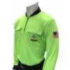 Alabama (AHSAA) Long Sleeve Soccer Referee Shirt - Fluorescent Green 2 Alabama (AHSAA) Long Sleeve Soccer Referee Shirt - Fluorescent Green -Umpattire USA901FG Alabama AHSAA Long Sleeve Soccer Referee Shirt Fluorescent Green