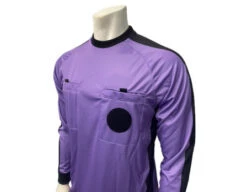 Smitty NCAA Men's Long Sleeve Soccer Shirt - Purple -Umpattire USA901NCAA Purple Picture