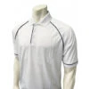 Smitty Men's Mesh Volleyball Referee Shirt - White -Umpattire VBS 400 WH Smitty Men s Mesh Volleyball Shirt White