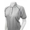 Smitty Women's Mesh Volleyball Referee Shirt - Grey -Umpattire VBS 402 GY Smitty Women s Mesh Volleyball Shirt Grey 2 2