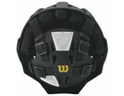 Wilson MLB Pro Stock Titanium Umpire Helmet -Umpattire WTA5800BL Wilson MLB Pro Stock Titanium Umpire Helmet Back View