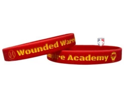 Wounded Warrior Umpire Academy Bracelet 7 Wounded Warrior Umpire Academy Bracelet -Umpattire WWUA BAND Wounded Warrior Umpire Academy Bracele red