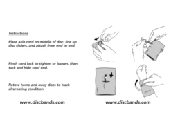 Discbands Wrestling Officials Alternate Choice Red And Green Wristbands 9 Discbands Wrestling Officials Alternate Choice Red And Green Wristbands -Umpattire Wrestling Instruction Sheet