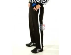 Smitty Foul Weather Athletic Fit Black Football Referee Pants -Umpattire s172 side2 z