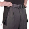 Smitty Charcoal Grey Plate Umpire Pants With Expander Waistband -Umpattire s376 ccSmitty Charcoal Grey Plate Umpire Pants with Expander Waistbandt